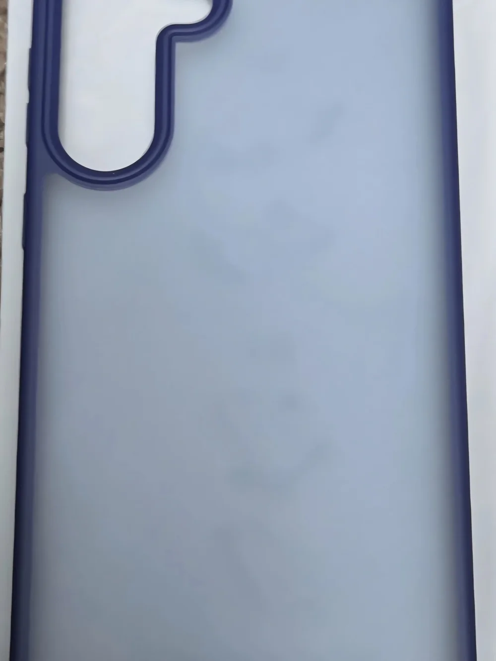 NIB CASEKOO Matte Translucent Case for Samsung Galaxy S25+ Blue
